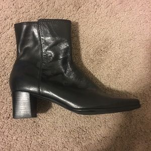 Nine West Leather Boot Heels